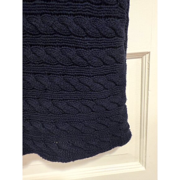 American Apparel Knit Sleeveless Sweater Vest Navy sz M - Picture 3 of 5